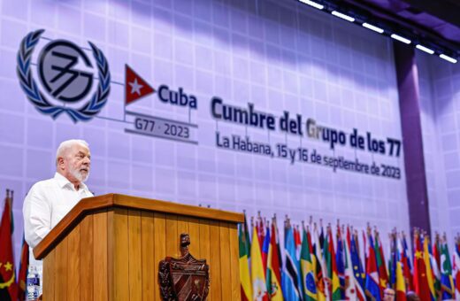 Lula durante o debate Geral da Cúpula do G77 + China. Foto: Ricardo Stuckert/PR