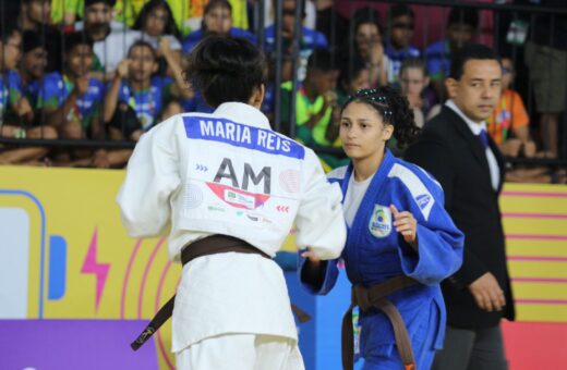 Atleta amazonense conquista medalha no Judô nos Jogos da Juventude - Foto: Divulgação/ Leonardo Vieira de Freitas/ Cetam