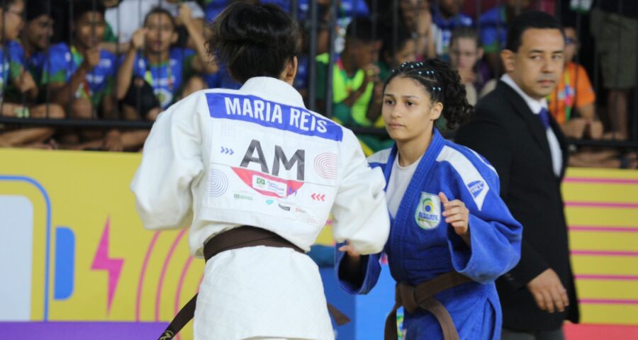 Atleta amazonense conquista medalha no Judô nos Jogos da Juventude - Foto: Divulgação/ Leonardo Vieira de Freitas/ Cetam