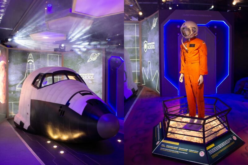‘Missão Marte’: exposição gratuita permite visitantes serem astronautas em SP