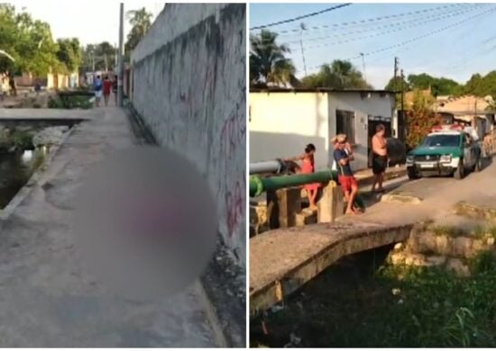 Moradores encontram cabeça humana em sacola na Zona Oeste de Manaus – Foto: Reprodução/TV Norte Amazonas