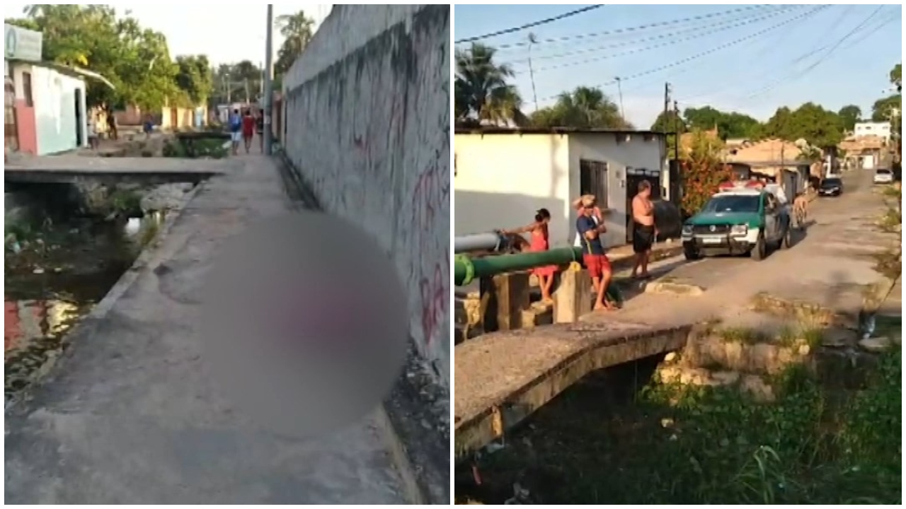 Moradores encontram cabeça humana em sacola na Zona Oeste de Manaus – Foto: Reprodução/TV Norte Amazonas