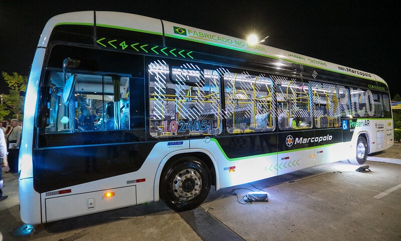 Novo ônibus elétrico será exibido durante programação - Foto: Divulgação/Semcom