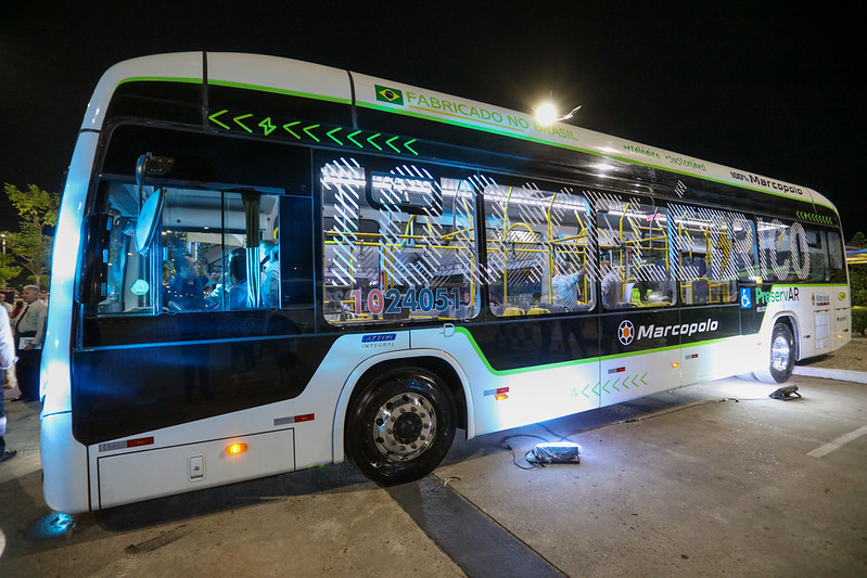 Novo ônibus elétrico será exibido durante programação - Foto: Divulgação/Semcom