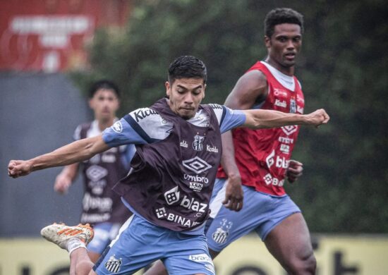 Marcelo Fernandes, técnico interino do Santos, realiza preparação para o duelo contra o Vasco - Foto: Reprodução/ X @SantosFC