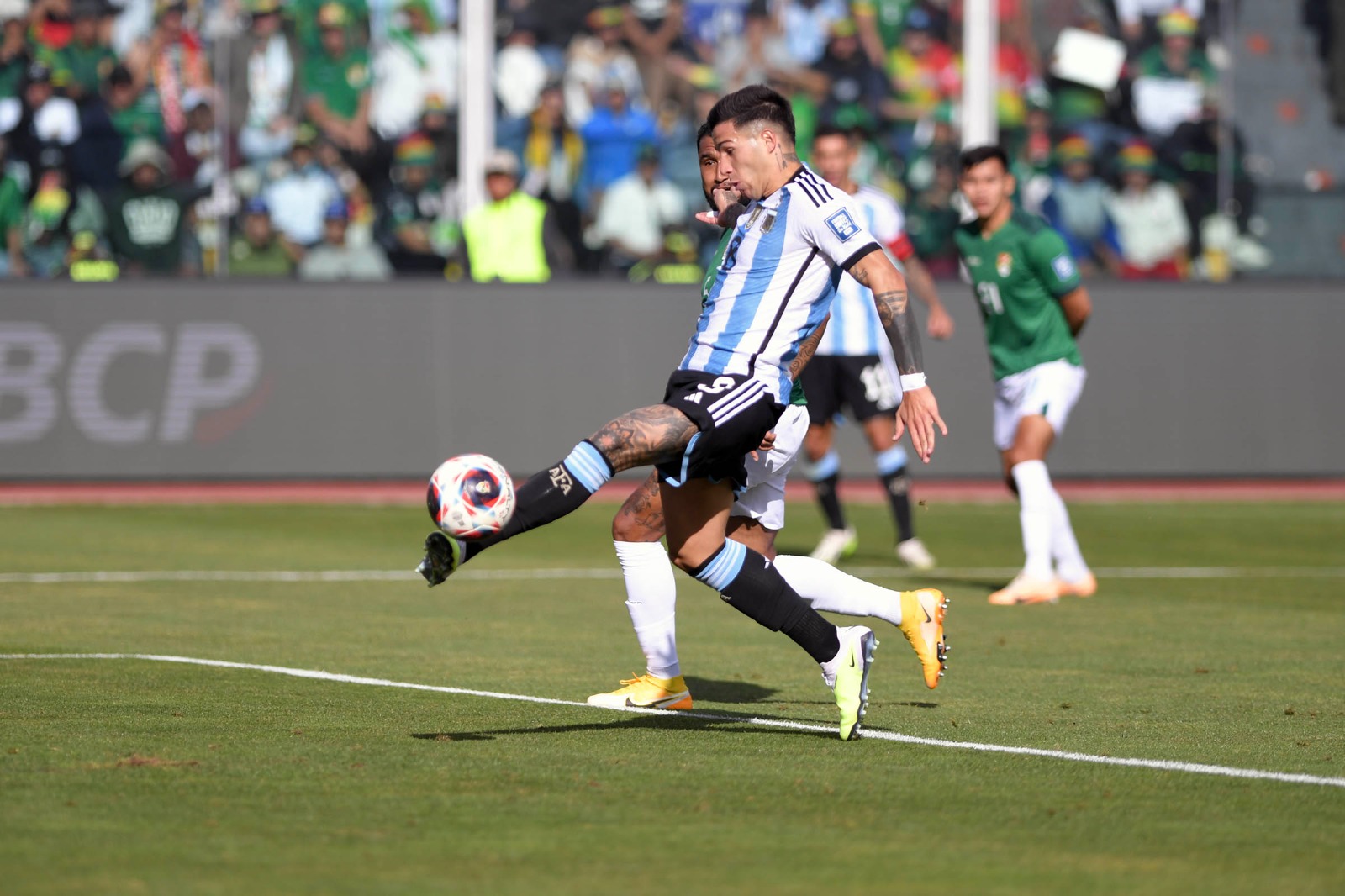 Di Maria prestou assistência em todas as jogadas de gol da Argentina - Foto: Reprodução/X @Argentina
