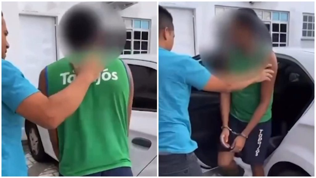 Suspeito de abuso sexual contra irmã de 17 anos é preso em Manaus - Foto: Reprodução/TV Norte Amazonas