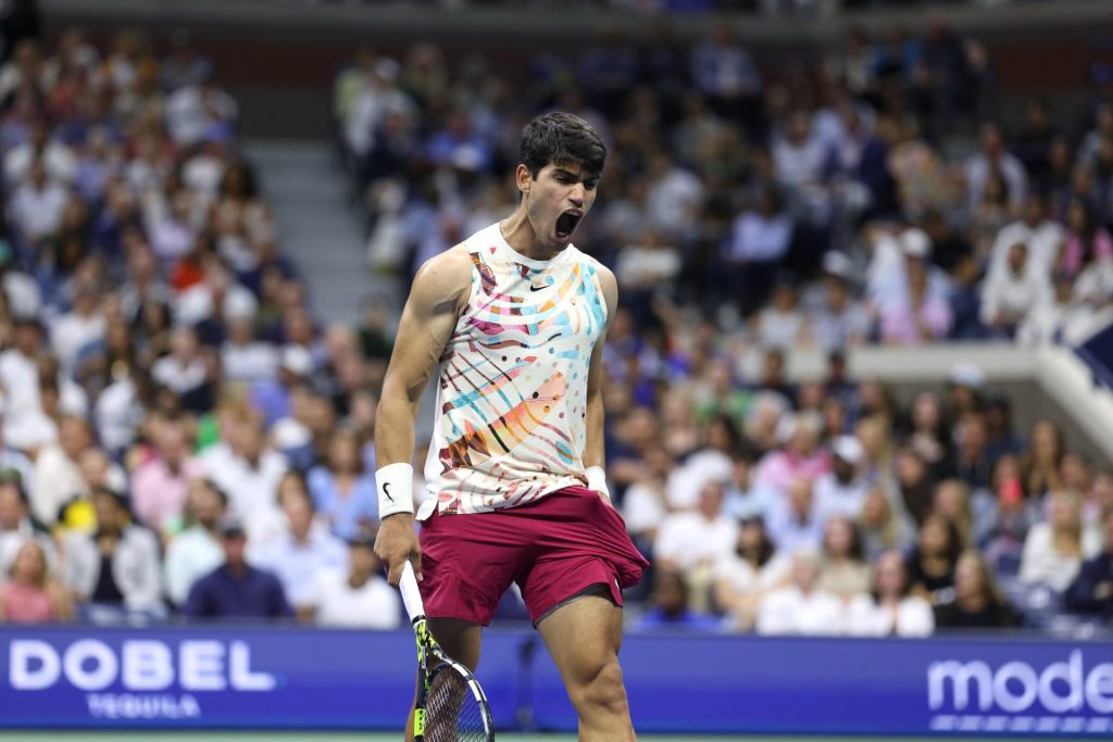 Carlos Alcaraz vence terceira rodada do US Open - Foto: Reprodução/ X @carlosalcaraz