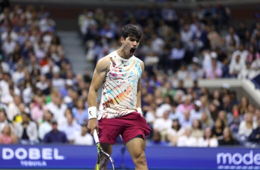 Carlos Alcaraz vence terceira rodada do US Open - Foto: Reprodução/ X @carlosalcaraz