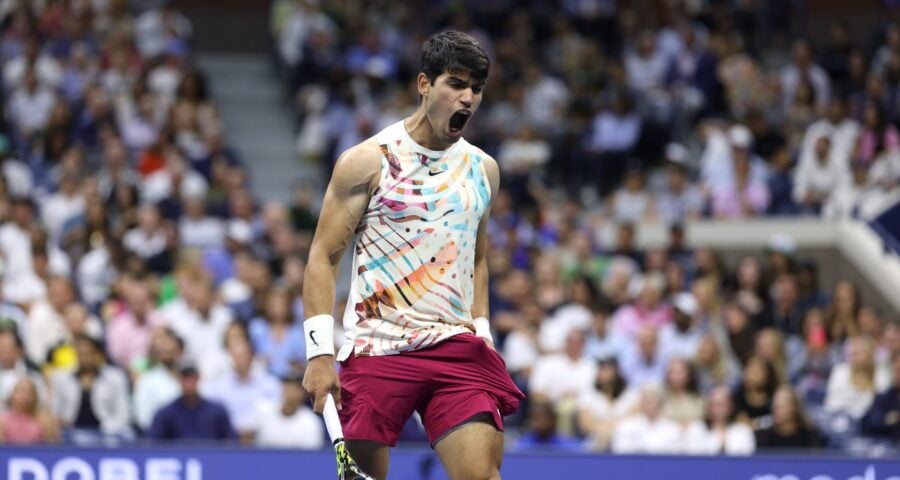 Carlos Alcaraz vence terceira rodada do US Open - Foto: Reprodução/ X @carlosalcaraz