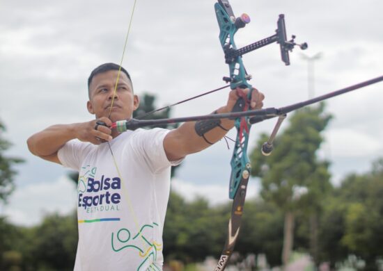 Atleta indígena disputa em Campeonato Brasileiro de Tiro com Arco no Rio de Janeiro - Foto: Divulgação/ Mauro Neto e Julcemar Alves /Sedel