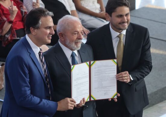 Presidente Lula participa da cerimônia de lançamento da Estratégia Nacional de Escolas Conectadas - Foto: Valter Campanato/Agência Brasil