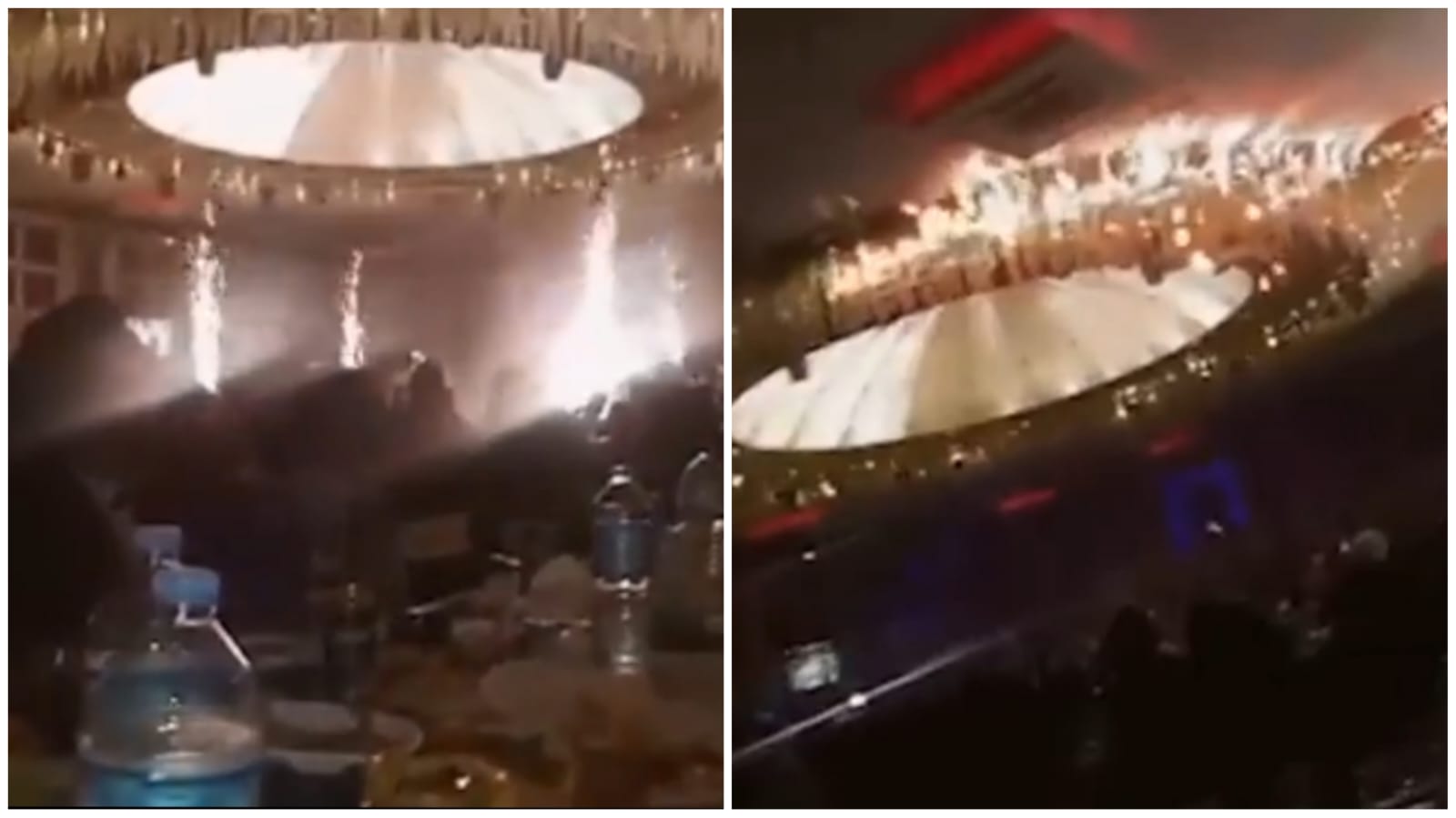 video-noivos-casamento-incendio-iraque-redes-sociais