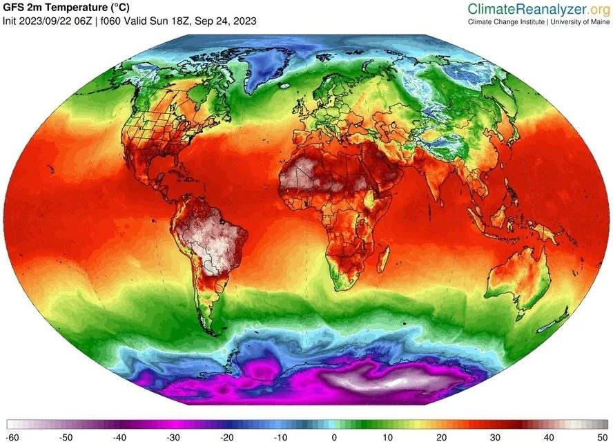 Temperatura devem ficar perto de máximas previstas para Arábia Saudita, Irã e Iraque