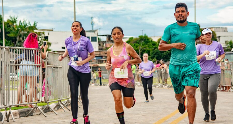 medalhas Corrida do Servidor realizada na edição anterior dos Jogos dos Servidores em 2022 - Foto: PMBV/Divulgação