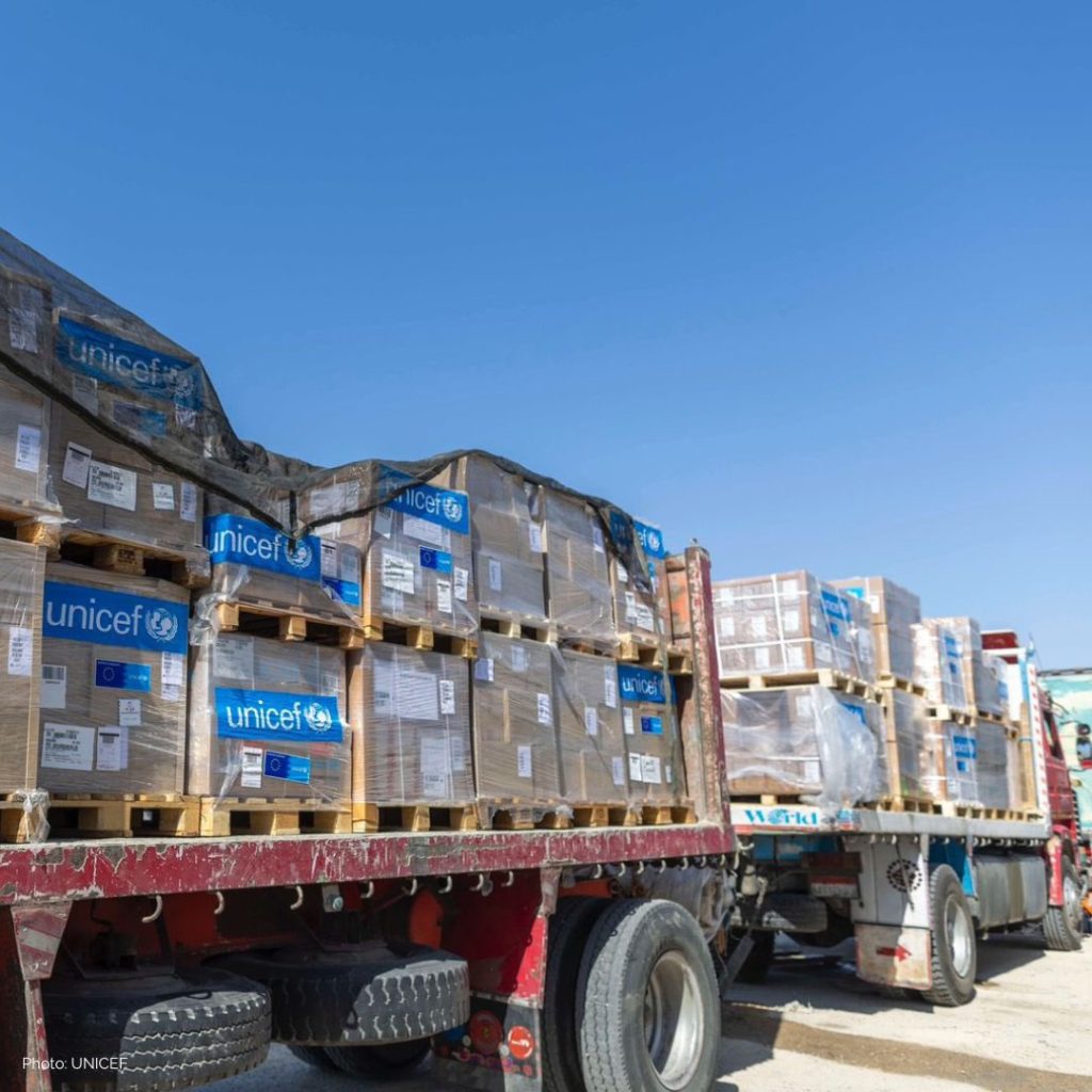 20 caminhões com ajuda humanitária são autorizados a entrar em Gaza - Foto: Reprodução/X @UN