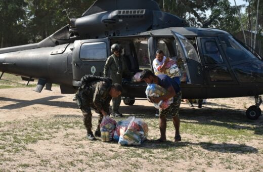 Neste primeiro momento, os alimentos foram entregues a 170 famílias residentes - Foto: Divulgação/CMA