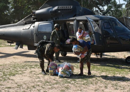 Neste primeiro momento, os alimentos foram entregues a 170 famílias residentes - Foto: Divulgação/CMA