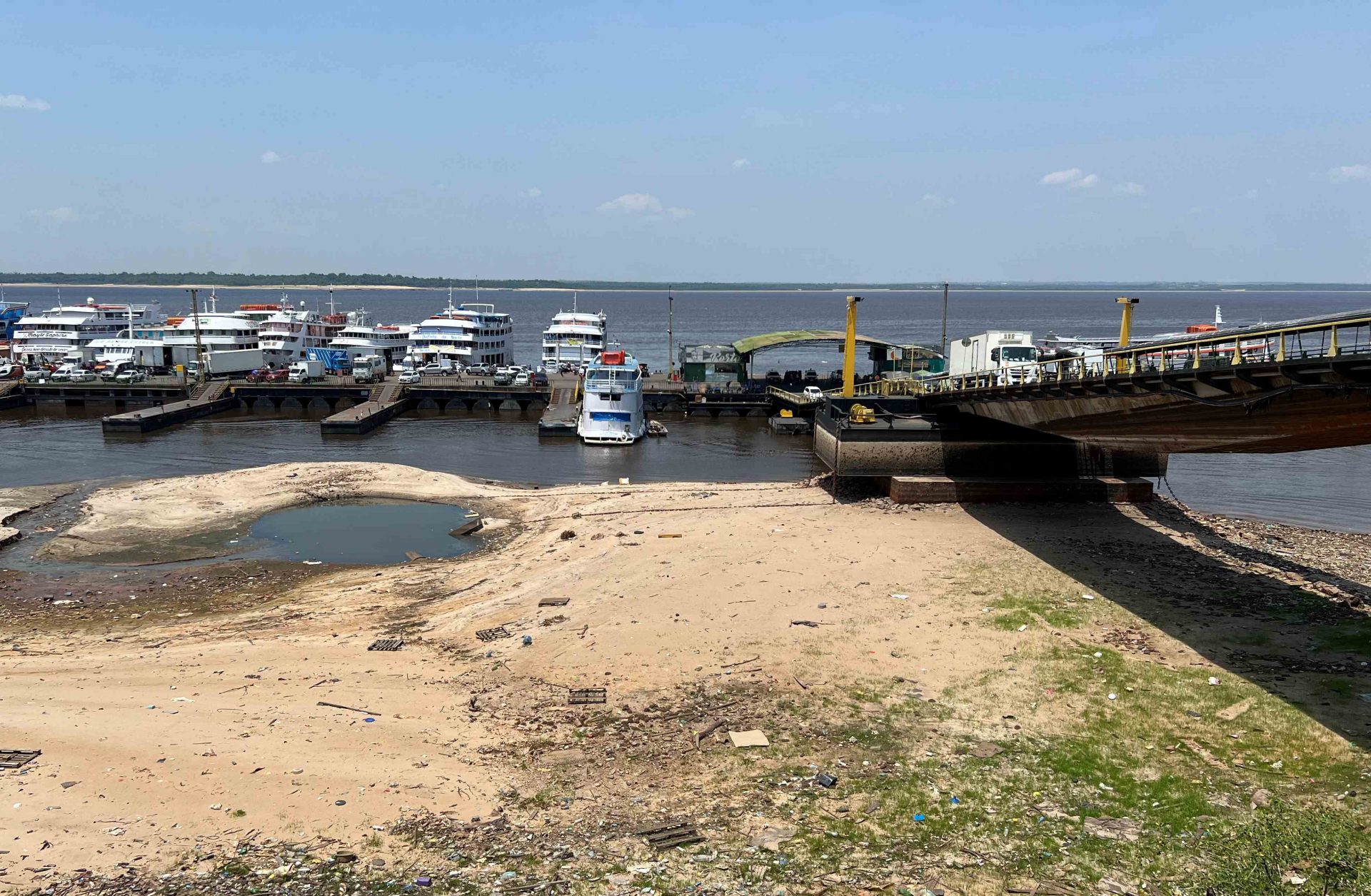 Passagens de barco podem sofrer aumento devido à seca no Amazonas
