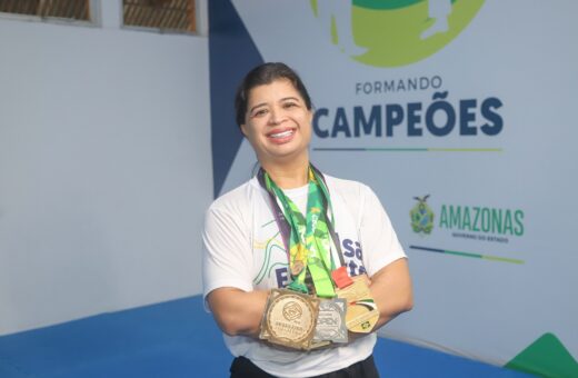 Atleta amazonense de Jiu-jitsu sonhar com o primeiro lugar e conquistar pódios é o foco de todo atleta - Foto: Divulgação/Julcemar Alves/Sedel