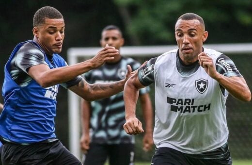 Botafogo segue se preparando para enfrentar o América-MG - Foto: Arthur Barreto/BFR