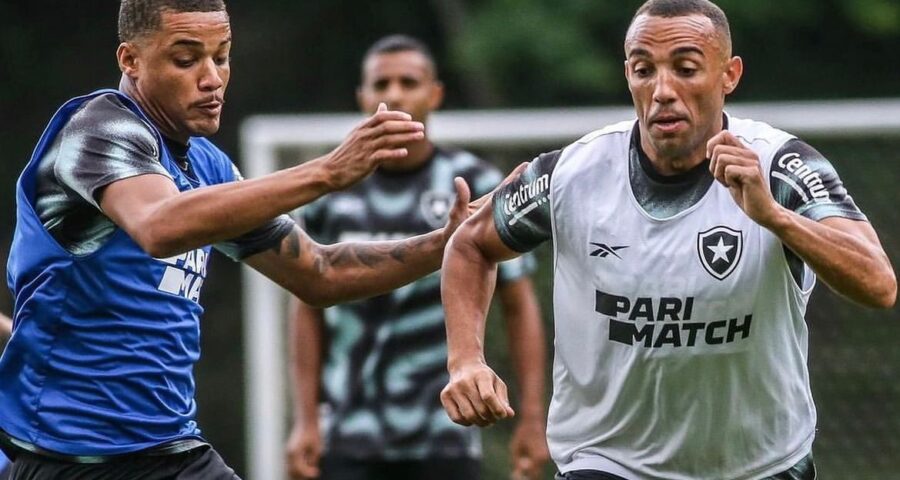 Botafogo segue se preparando para enfrentar o América-MG - Foto: Arthur Barreto/BFR