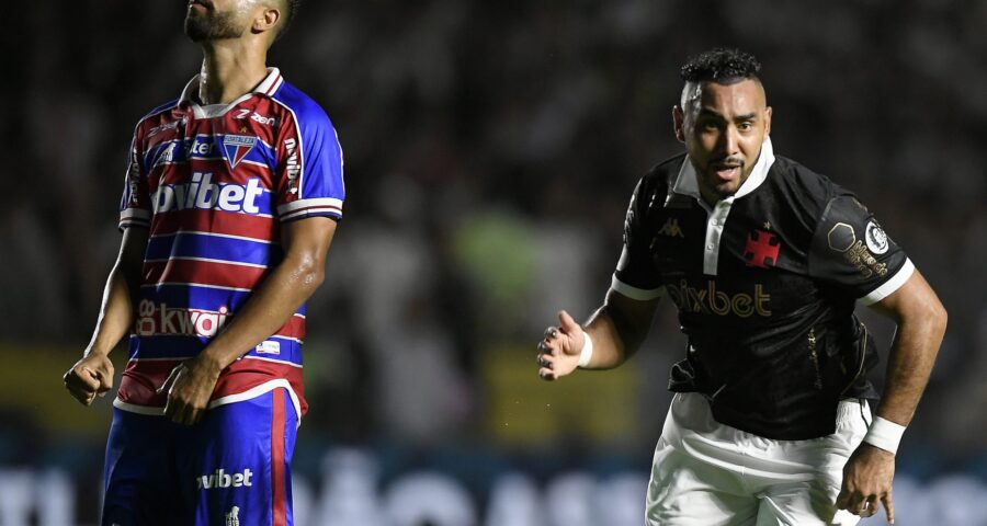 Payet, do Vasco, comemora o seu gol na partida realizada no Estádio de São Januário - Foto: André Fabiano/Código19/Estadão Conteúdo