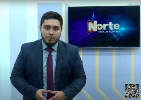 O jornal Norte Notícias desta terça-feira, 10, foi apresentado pelo Jhonatas Souza – Reprodução/TV Norte Boa Vista