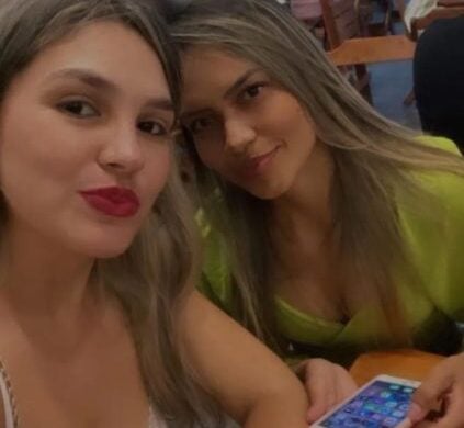 Layse Sampaio, de 28 anos, e Ariane Real, de 31 anos (esquerda para a direita), vítimas do acidente de trânsito na Avenida Ville Roy - Foto: Reprodução/Instagram