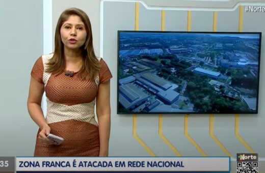 O Norte Notícias é apresentado por Mariana Rocha – Foto: Reprodução/TV Norte Amazonas