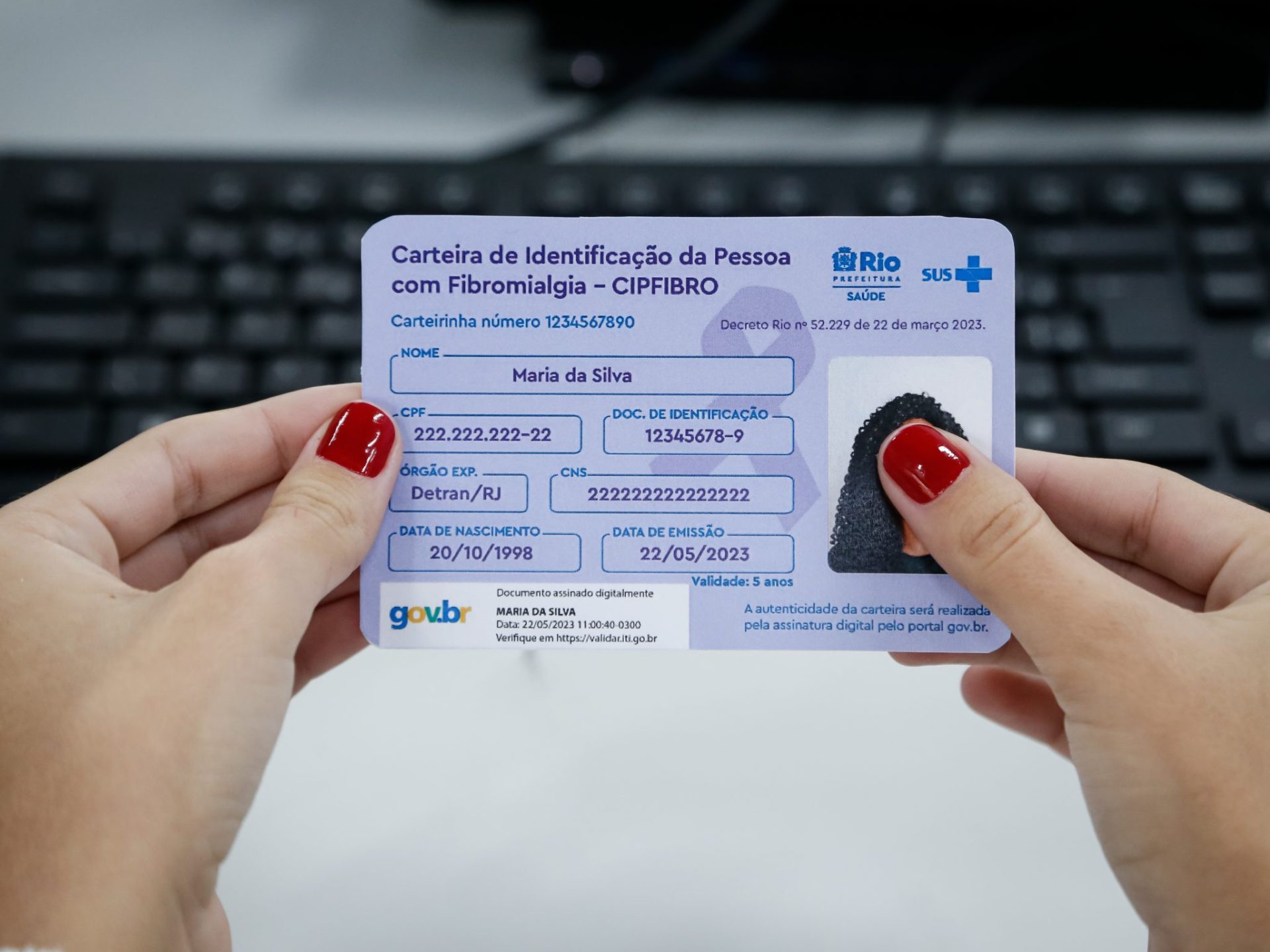 Carteira de identificação para pessoas com fibromialgia será lançada em Manaus