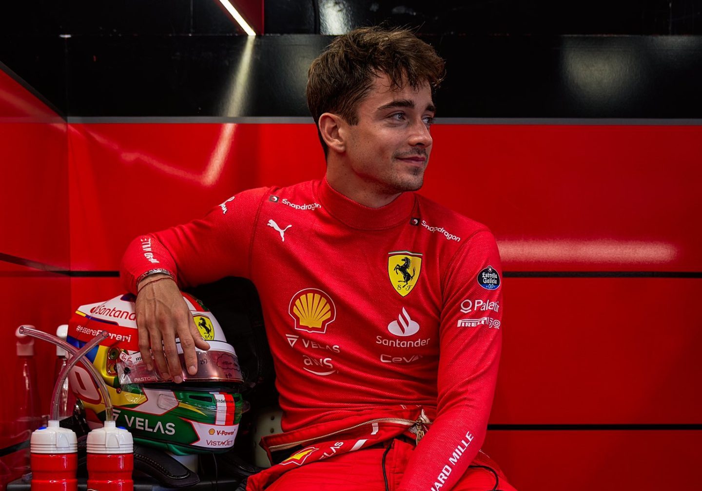 Leclerc e Sainz garantem dobradinha da Ferrari no GP do México de Fórmula 1