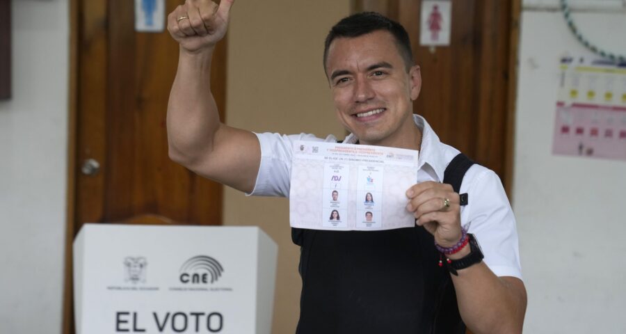 Daniel Noboa vence eleição no Equador marcada pela violência