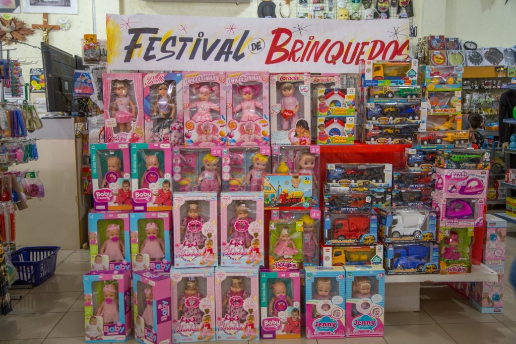 Promoção de brinquedos para o dia das crianças - Foto: Procon Assembleia/Divulgação