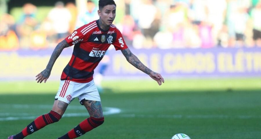 Reforço "caseiro", Erick Pulgar deve voltar aos onze iniciais do Flamengo- Foto: Gilvan de Souza / CRF