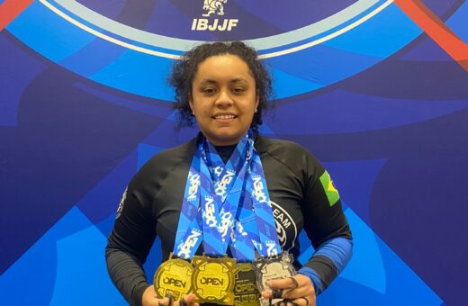 Atleta manauara de Jiu-Jitsu conquista quarto medalhas em torneio nos EUA