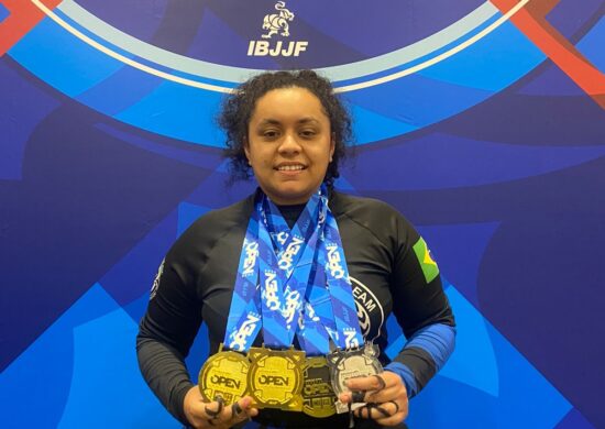 Atleta manauara de Jiu-Jitsu conquista quarto medalhas em torneio nos EUA