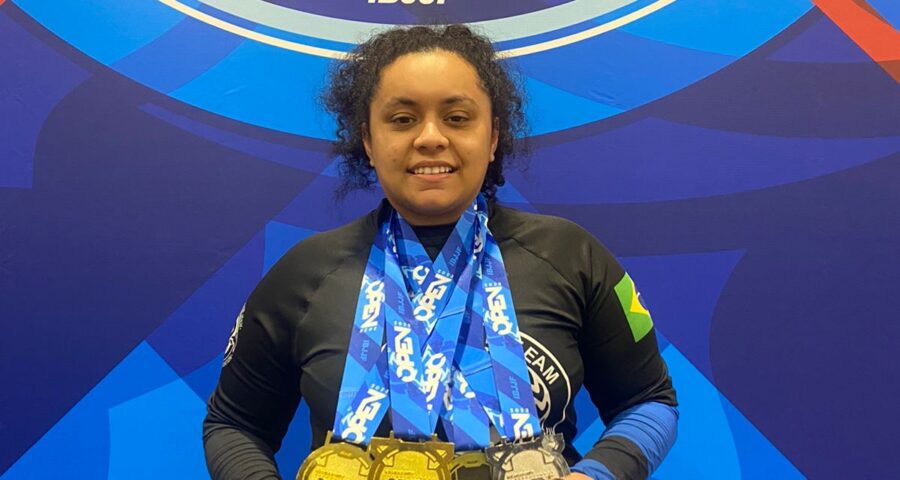 Atleta manauara de Jiu-Jitsu conquista quarto medalhas em torneio nos EUA