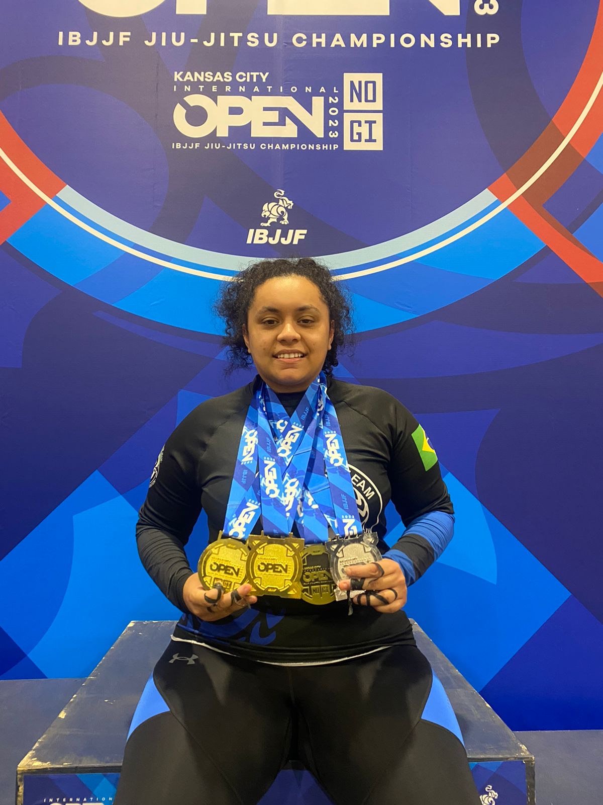 Atleta manauara de Jiu-Jitsu conquista quarto medalhas em torneio nos EUA