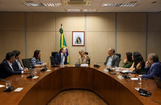 Ministra Marina Silva durante reunião com o presidente do Sebrae, Décio Lima e a diretoria da entidade - Foto: ASCOM/MMA