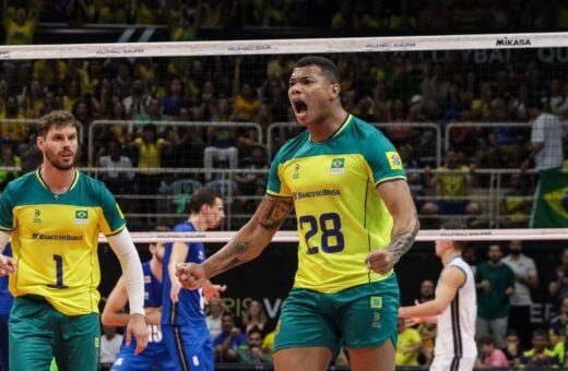 Seleção Brasileira de Vôlei está nas Olimpíadas de Paris 2024 - Foto: Lorando Labbe/FotoArena/Estadão Conteúdo