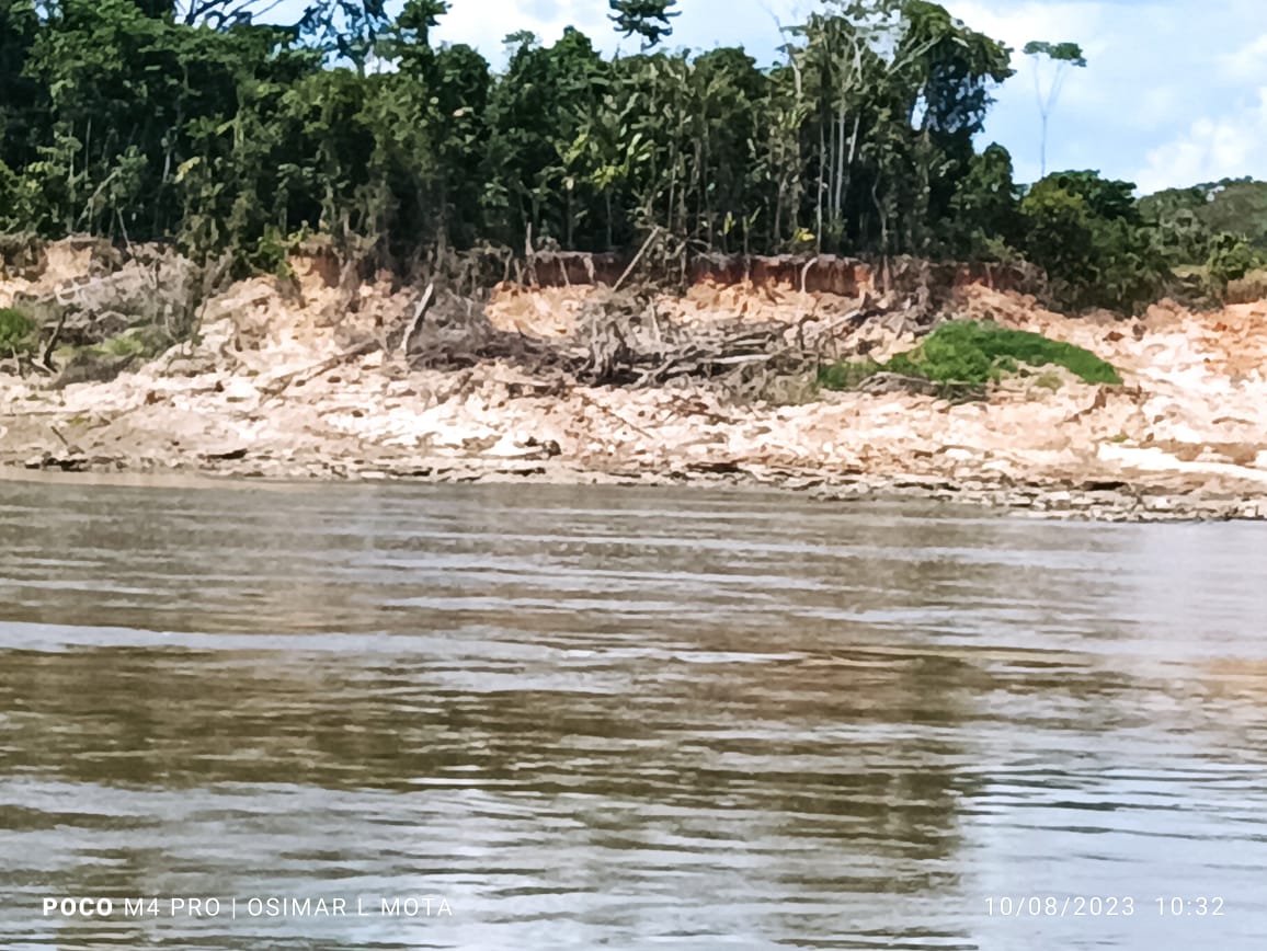Seca afeta rios de Itamarati - Foto: Divulgação/Defesa Civil