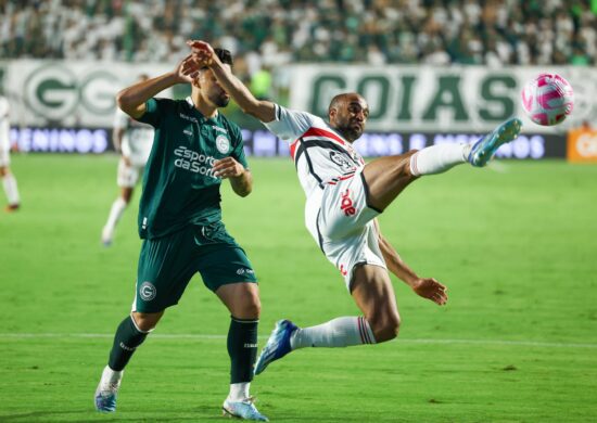 Goiás vence o São Paulo (SP), em partida valida pela 27ª rodada do Campeonato Brasileiro da Série A de 2023, nesta quarta-feira (18) - Foto: Lidiana Matos/Agência F8/Agência Estado