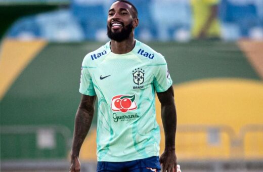 Jogador Gerson em treino da Seleção brasileira - Foto: Vitor Silva / CBF