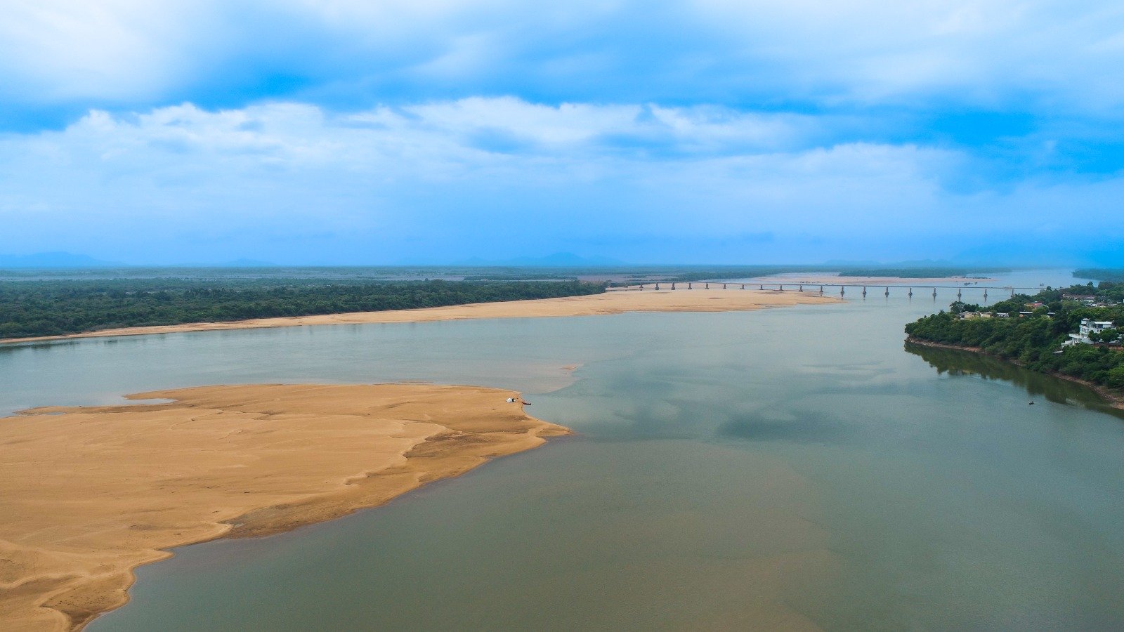 Rio Branco é principal afluente em Roraima - Foto: Secom-RR