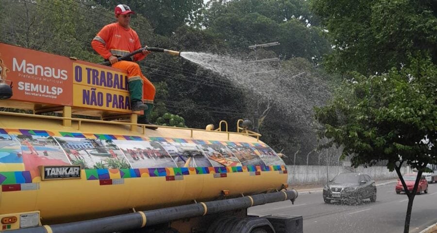 Ação para minimizar focos de incêndio é realizada pela Semulsp - Foto: Divulgação/Semcom