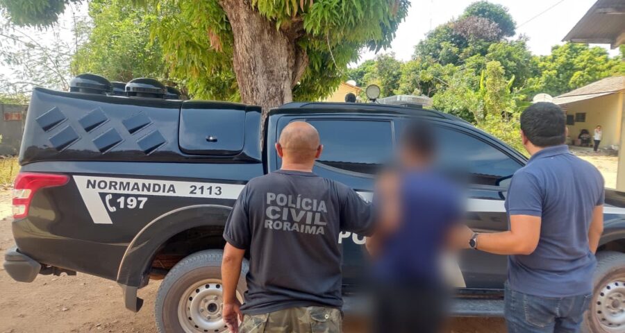 Polícia prende jovem de 22 anos acusado de furto e corrupção de menores, em RR