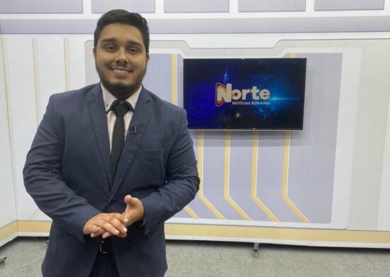 O jornal Norte Notícias é apresentado pelo Jhonatas Souza – Reprodução/TV Norte Boa Vista