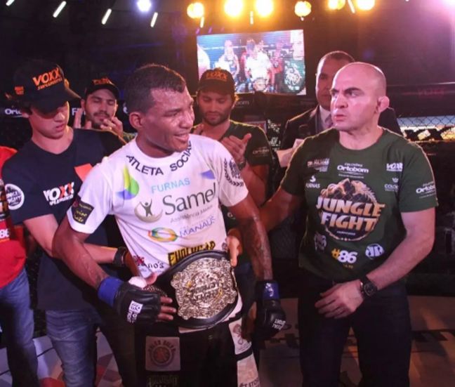 Naldo Silva foi campeão do Jungle Fight em 2016 - Foto: Arquivo Pessoal