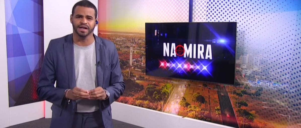 Programa Na Mira, da TV Norte Tocantins, é apresentado por Otávio Pernambucano - Foto: Reprodução/TV Norte Tocantins